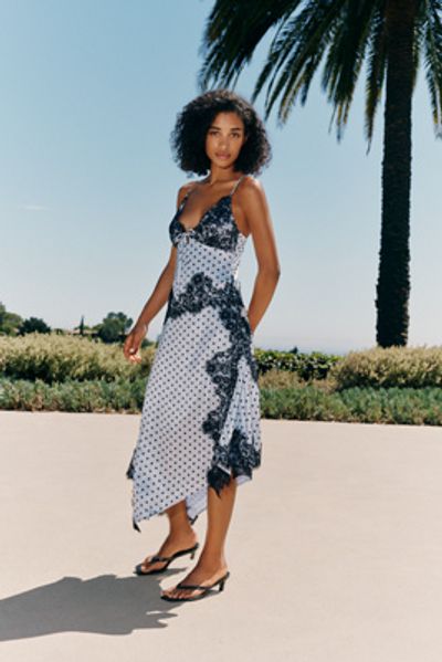 En Saison Hazel Lace Slip Dress