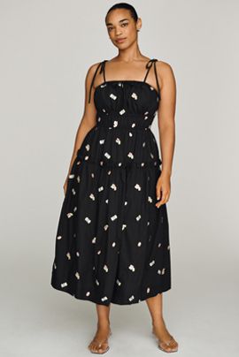 En Saison Macaronette 100% Cotton Midi Dress