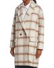 Ena Pelly Women's Plaid Wool-Blend Oversized Double-Breasted Coat - 4