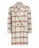 Ena Pelly Women's Plaid Wool-Blend Oversized Double-Breasted Coat - 8
