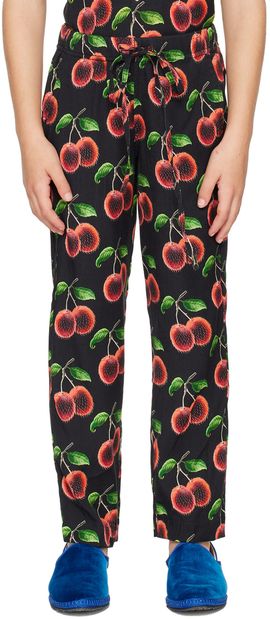 Endless Joy Endless Joy Kids Black Rambutan Lounge Pants