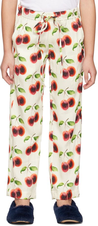 Endless Joy Endless Joy Kids Off-White Rambutan Trousers