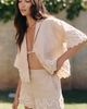 Endless Rose 100% Linen Embroidered Shorts - 1