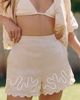 Endless Rose 100% Linen Embroidered Shorts - 2