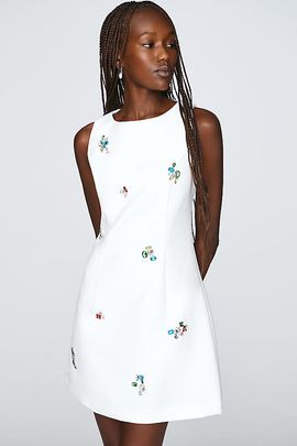 Endless Rose Bejeweled A-Line Mini Dress