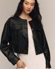 Endless Rose Coated Round-Neck Jacket - 1