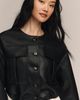 Endless Rose Coated Round-Neck Jacket - 4