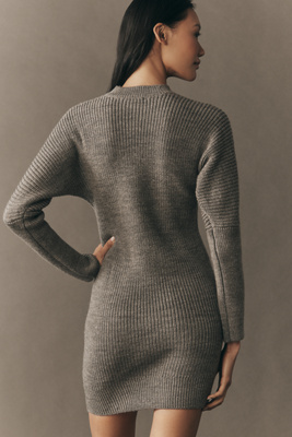 Endless Rose - Cutout Mini Sweater Dress