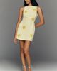 Endless Rose Embellished Floral Boat-Neck Mini Dress - 2