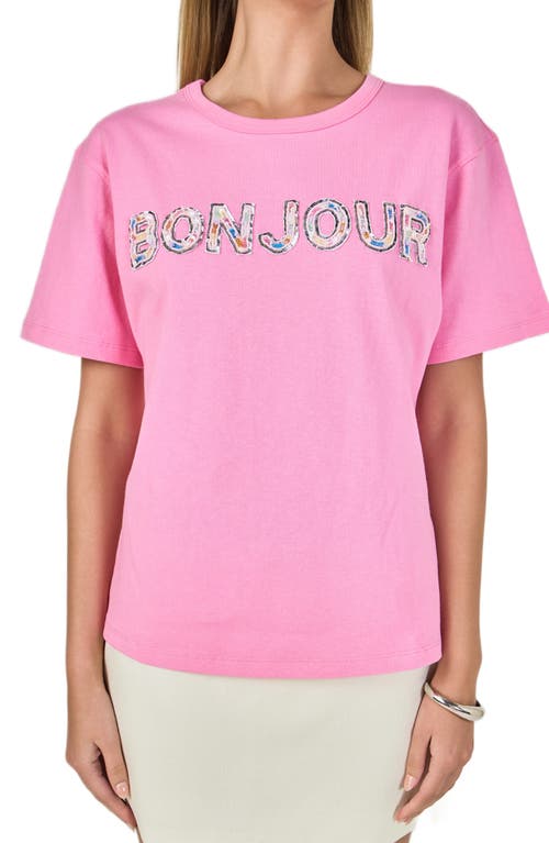 Endless Rose Endless Rose Bonjour Sequins Knit Top