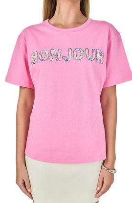 Endless Rose Endless Rose Bonjour Sequins Knit Top