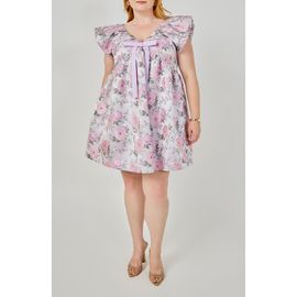 Endless Rose Endless Rose Bow Jacquard Minidress