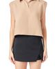 Endless Rose Endless Rose Boxy Collared Top - 4