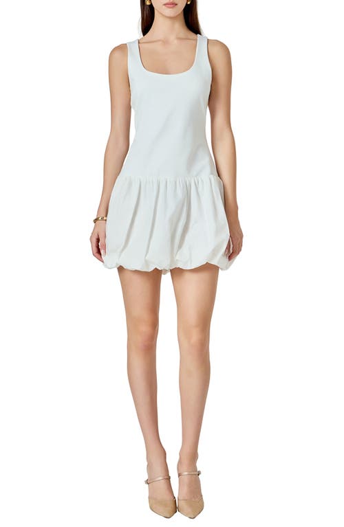 Endless Rose Endless Rose Bubble Hem Sleeveless Minidress