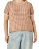 Endless Rose Endless Rose Check Knit Top - 1