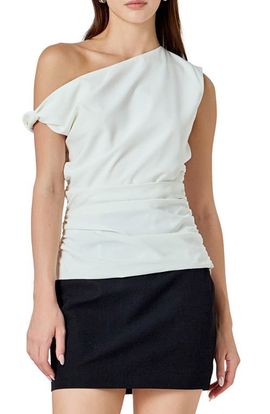 Endless Rose Endless Rose Drape One-Shoulder Top