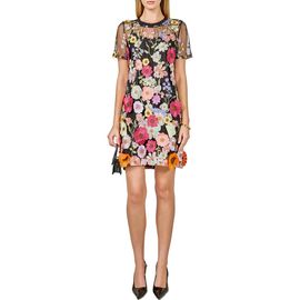endless rose dotty sleeveless v neck ruffled maxi dress Endless Rose Dotty Sleeveless V-Neck Ruffled Maxi Dress