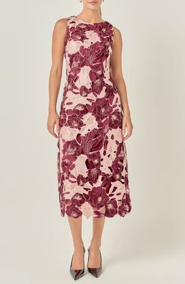 Endless Rose Endless Rose Floral Sleeveless Maxi Dress
