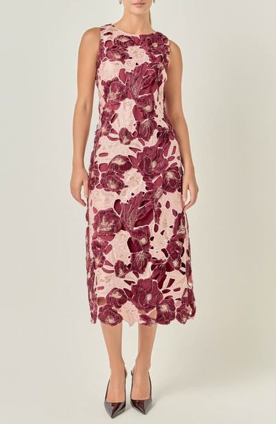 Endless Rose Endless Rose Floral Sleeveless Maxi Dress