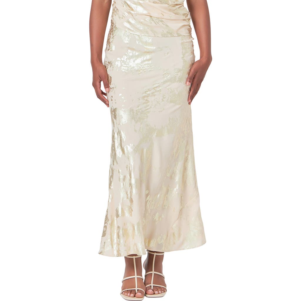 Endless Rose Endless Rose Foil Print Skirt