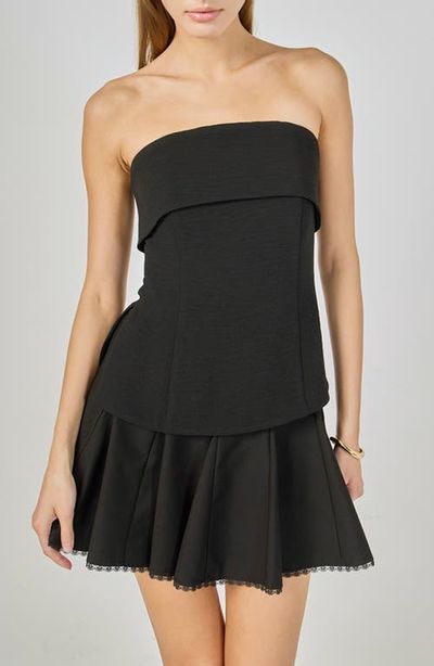 Endless Rose Endless Rose Folded Strapless Tube Top