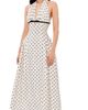endless rose endless rose Halter Neck Polka-Dot Maxi Dress Off White - 1
