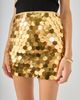 Endless Rose Endless Rose Hexagonal Paillette Miniskirt - 4