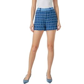 Endless Rose Endless Rose High Waist Denim Tweed Shorts 