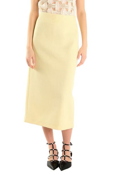 Endless Rose Endless Rose High Waist Tweed Midi Skirt