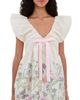 endless rose endless rose Jacquard Mini Dress Cream Multi - 1