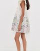 endless rose endless rose Jacquard Mini Dress Cream Multi - 4