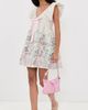 endless rose endless rose Jacquard Mini Dress Cream Multi - 5