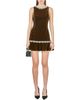 Endless Rose Endless Rose Jewel Trim Sleeveless Velvet Minidress - 1