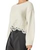Endless Rose Endless Rose Lace Hem Sweater - 3
