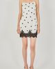 Endless Rose Endless Rose Lace Polka Dot Slip Minidress - 1