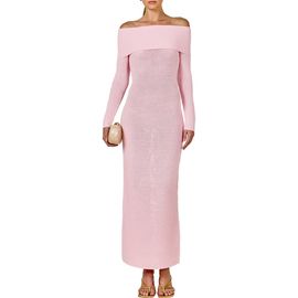 knee length dresses for ladies Women's Dresses Vive La Rose Off-Shoulder Floral Mini Dress Blush L by Selfie Leslie Clearance
