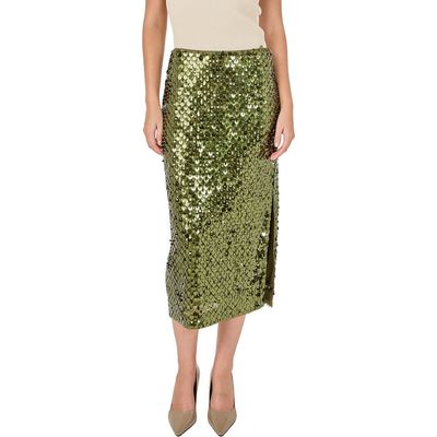 Endless Rose Endless Rose Paillette Pencil Midi Skirt