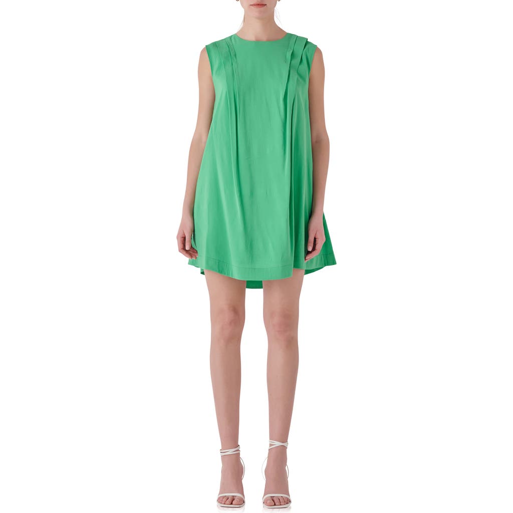 Endless Rose Endless Rose Pintuck Tie Belt Dress