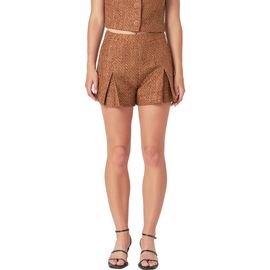 Endless Rose Endless Rose Pleated Tweed Shorts