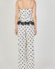 Endless Rose Endless Rose Polka Dot Peplum Jumpsuit - 2