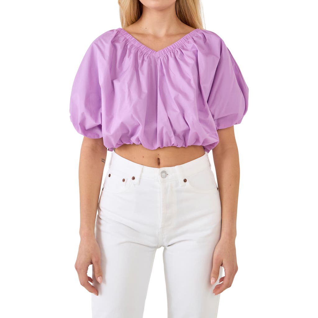 Endless Rose Endless Rose Puff Crop Blouse