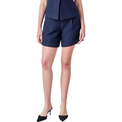 Endless Rose Endless Rose Relaxed Tweed Shorts