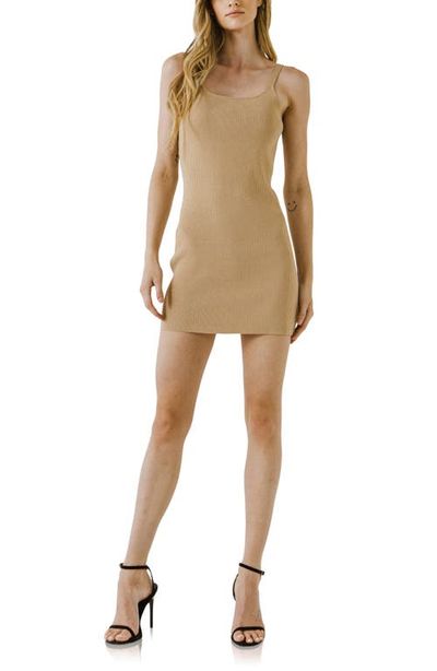Endless Rose Endless Rose Rib Camisole Dress