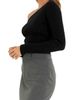 Endless Rose Endless Rose Ribbed One-Shoulder Sweater - 3