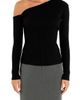 Endless Rose Endless Rose Ribbed One-Shoulder Sweater - 4