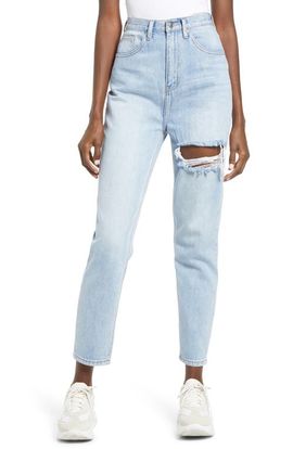 Endless Rose Endless Rose Ripped High Waist Ankle Jeans