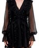 Endless Rose Endless Rose Ruffle Long Sleeve Chiffon Minidress - 4