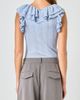 Endless Rose Endless Rose Ruffle Trim Pleated Knit Top - 2