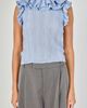 Endless Rose Endless Rose Ruffle Trim Pleated Knit Top - 4