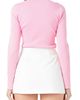 Endless Rose Endless Rose Scallop Square Neck Sweater - 2
